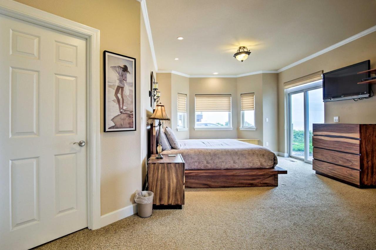 Oceanfront South Beach Home With Hot Tub And Sauna Newport Exteriör bild